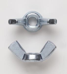 1/2-13 COLD FORGED TYPE A WING NUT ZINC PLATED